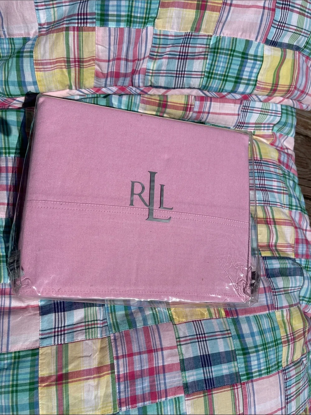 Lauren, Ralph Lauren,  University, Oxford, pink twin sheet set🩷